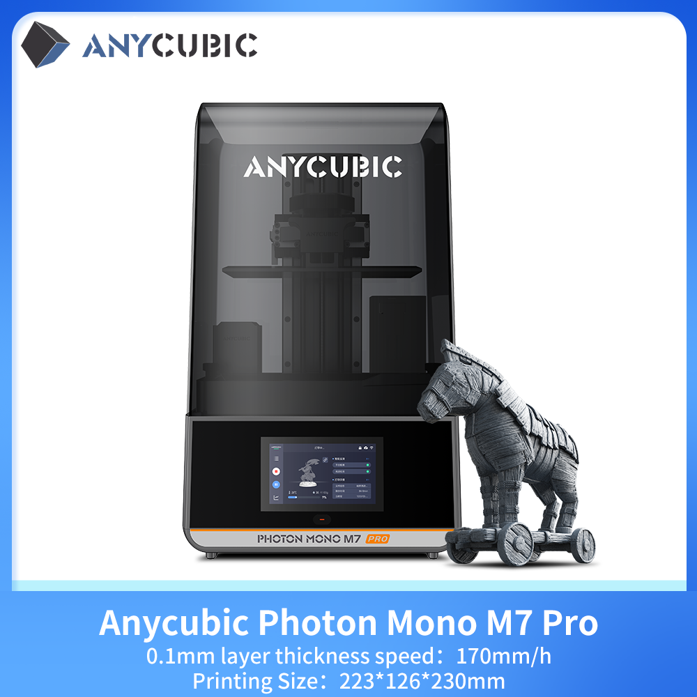 3D Printing Elegoo - ANYCUBIC Photon Mono M7 Pro Resina