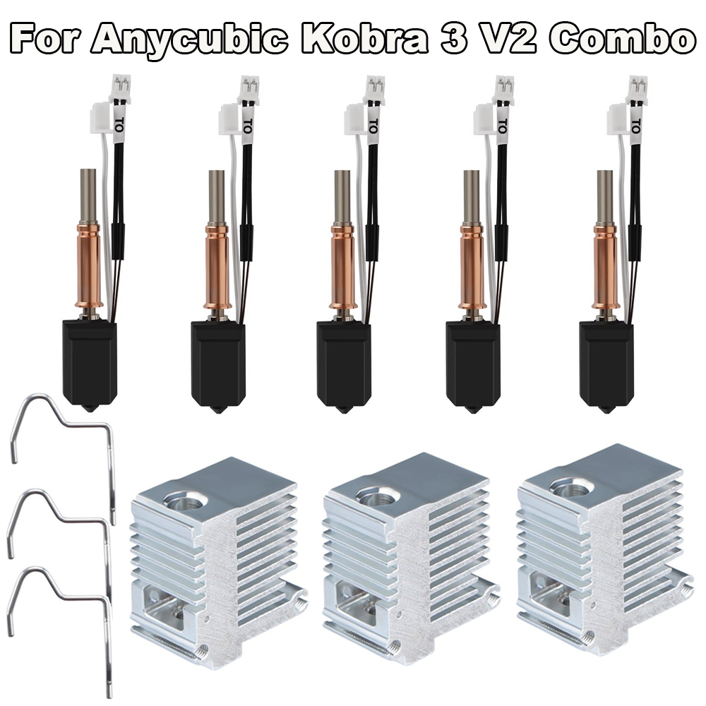 3D Printer Hotend Kit - Kit hotend de atualização para anycubic