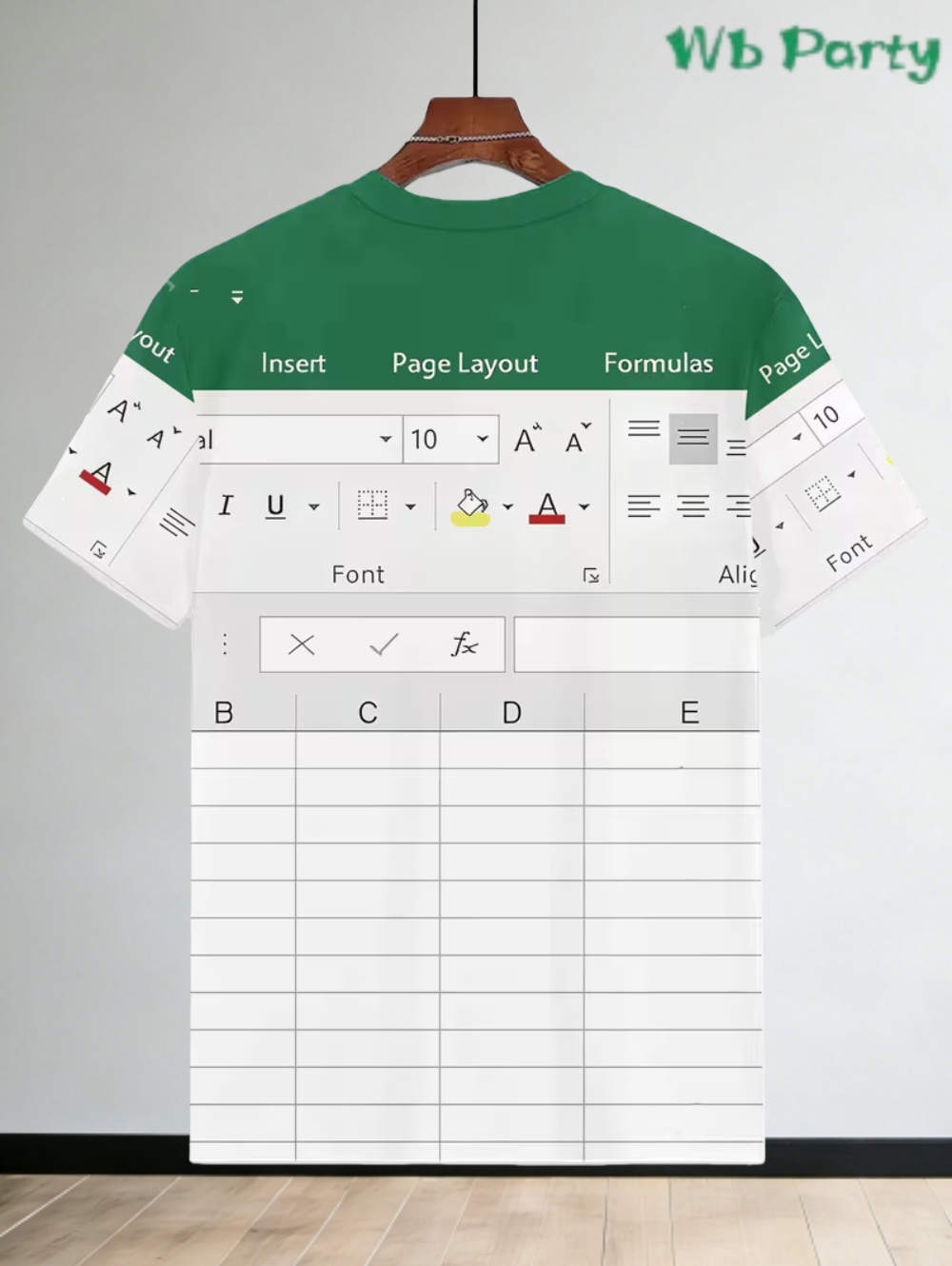 3D Printing Design Software - Casual excel tshirt para homem impressão