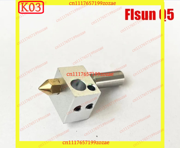 3D Printer Hotend Kit - k3 para FLSUN Q5 Hotend Kit