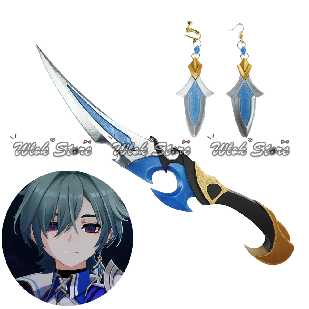 3D Printing Jewellery - Genshin Impact Lohen Cosplay Acessórios Impressos
