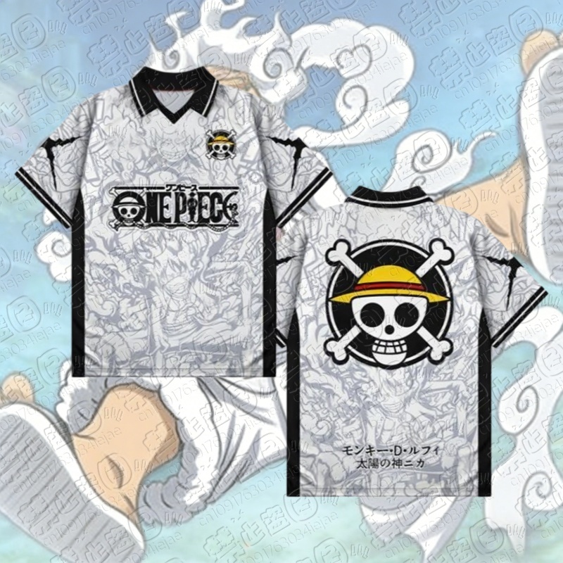 3D Printing Examples - Camiseta Polo 3D Estampada Luffy One