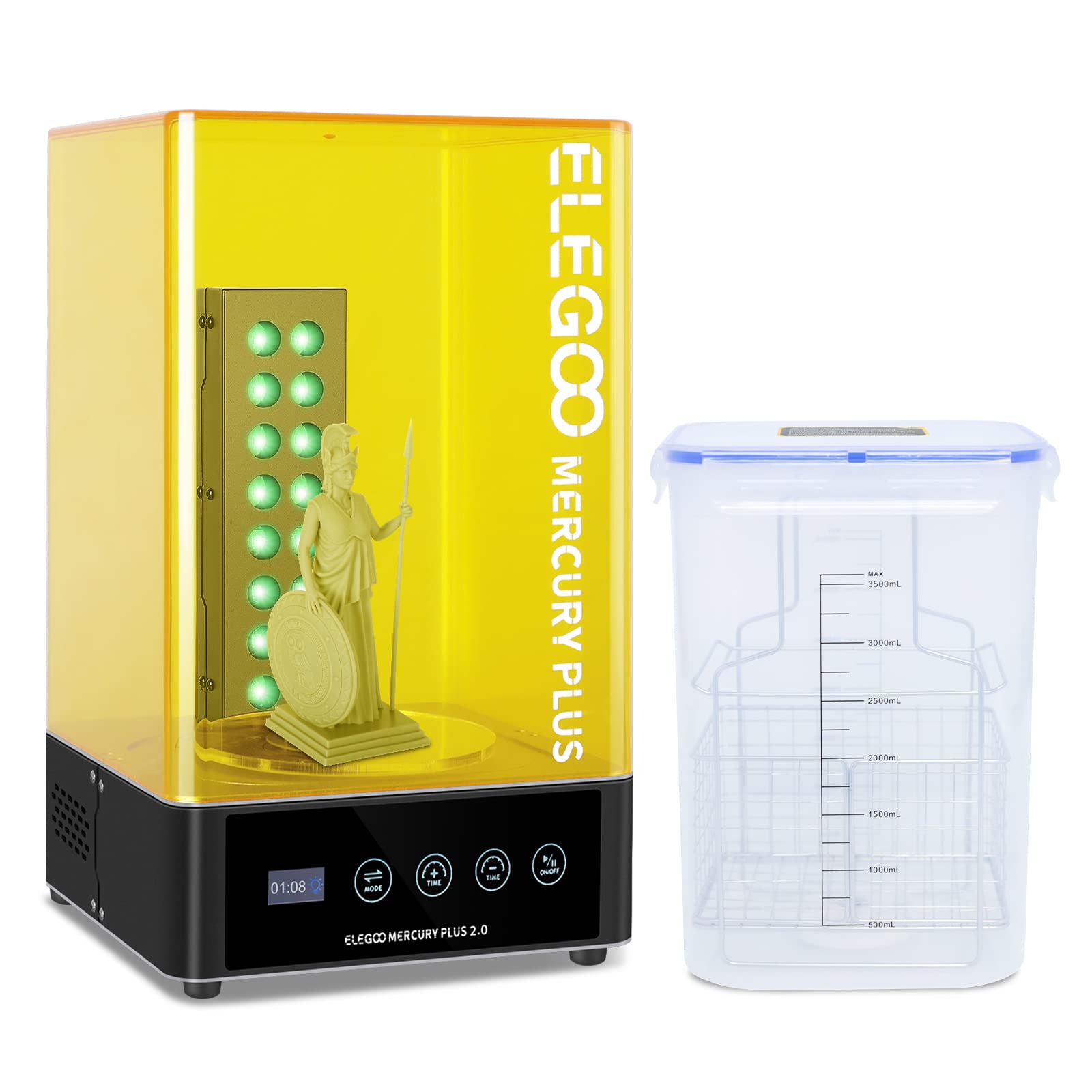 3D Printing Elegoo - ELEGOO Plus 2.0 Estação de lavagem