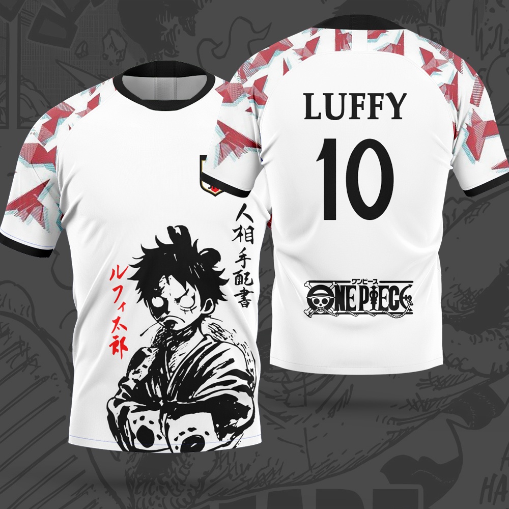 3D Printing Examples - Camisa de Futebol Temática One Piece