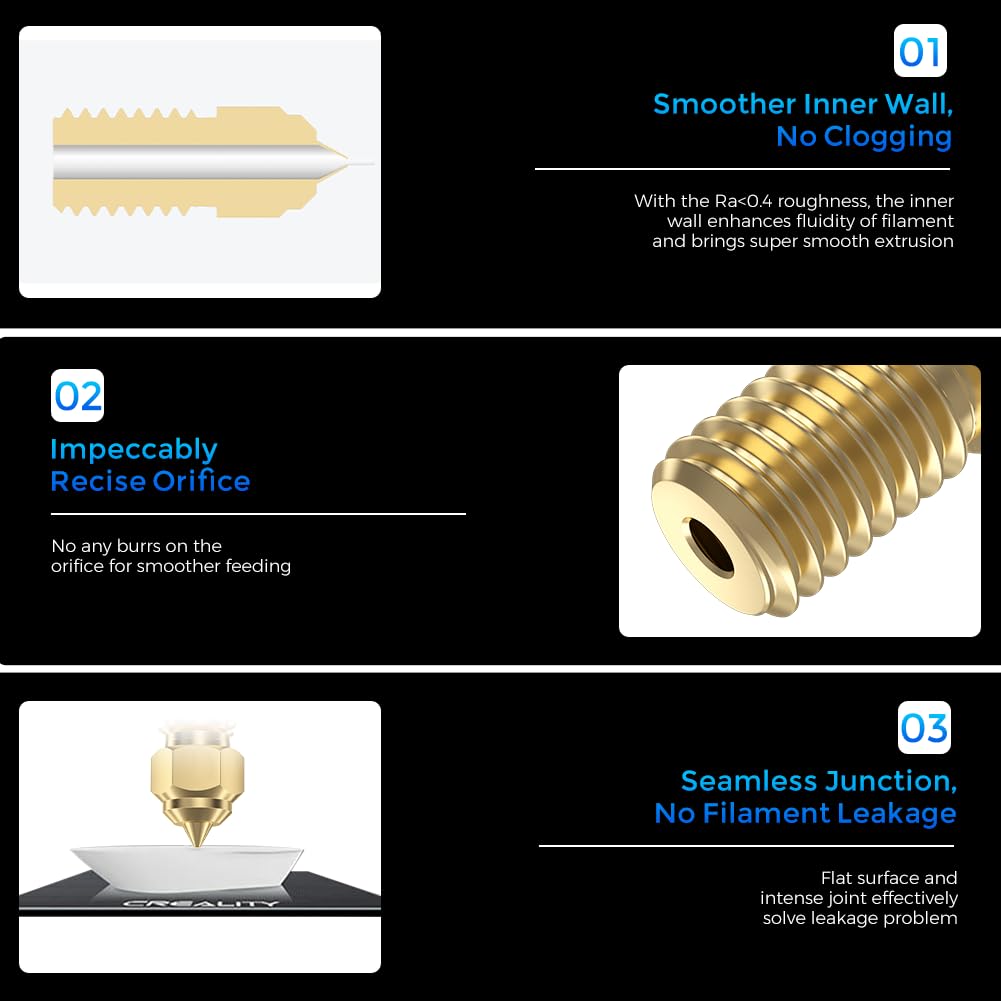 Bicos oficiais Creality Ender  - 3D Printer Hotend Kit avaliação e preço