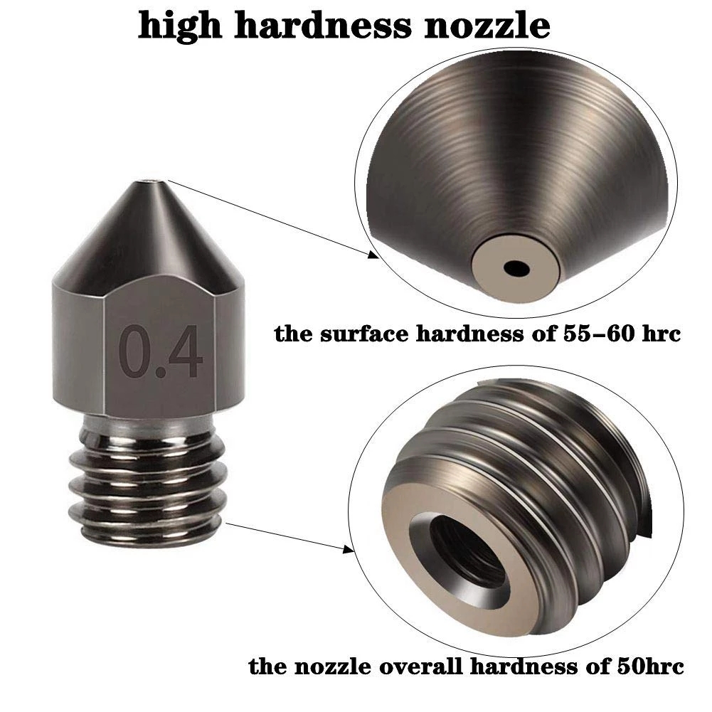 Bico de Aço Super Reforçado MK - 3D Printer Hotend Kit avaliação e preço