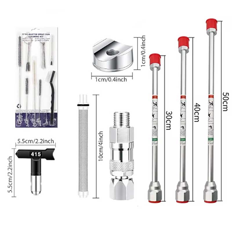 Conjunto de Pistola de Pintura - Nozzle Cleaning Kit avaliação e preço