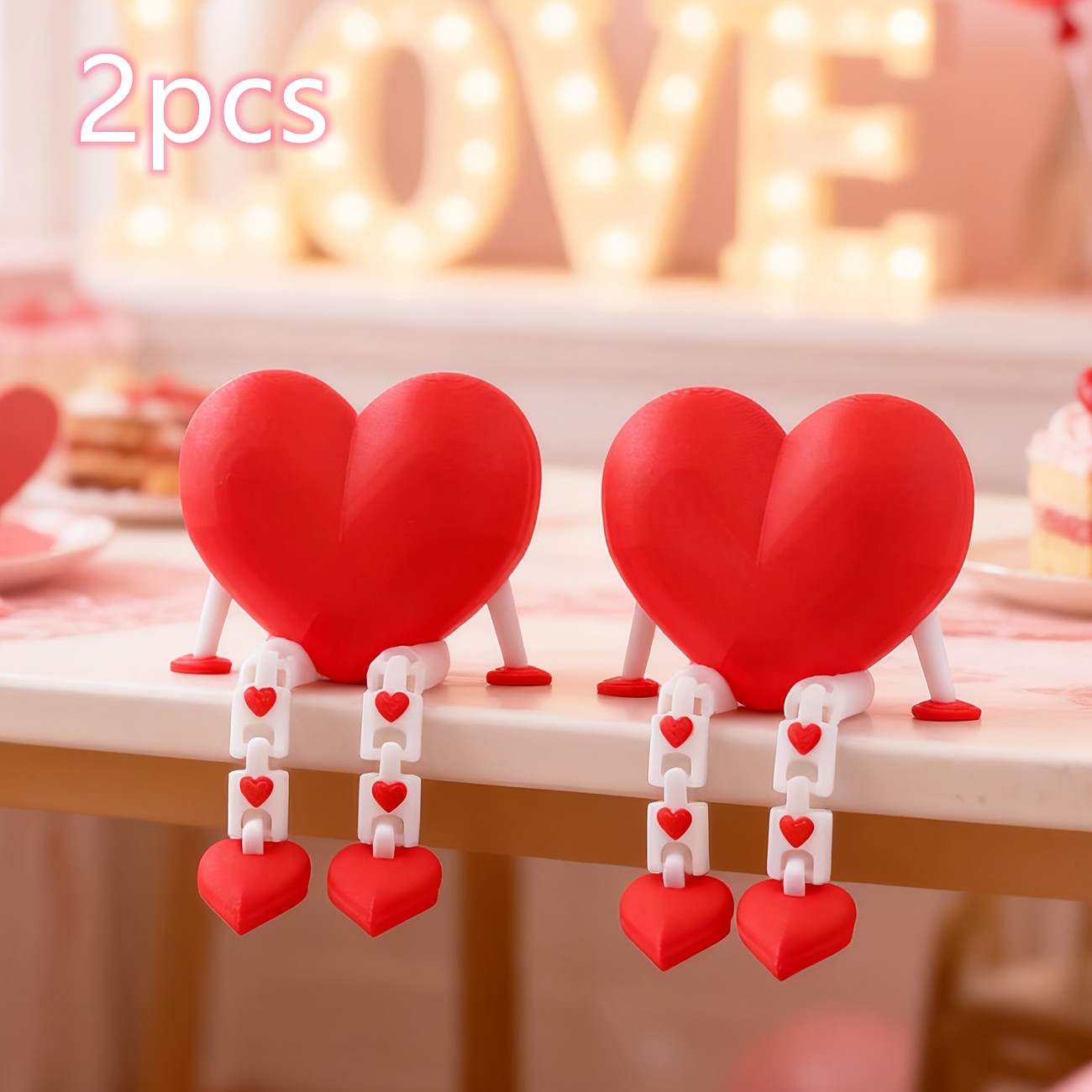 Conjunto de 2 Peças de Figuras - 3D Printing Cafe avaliação e preço