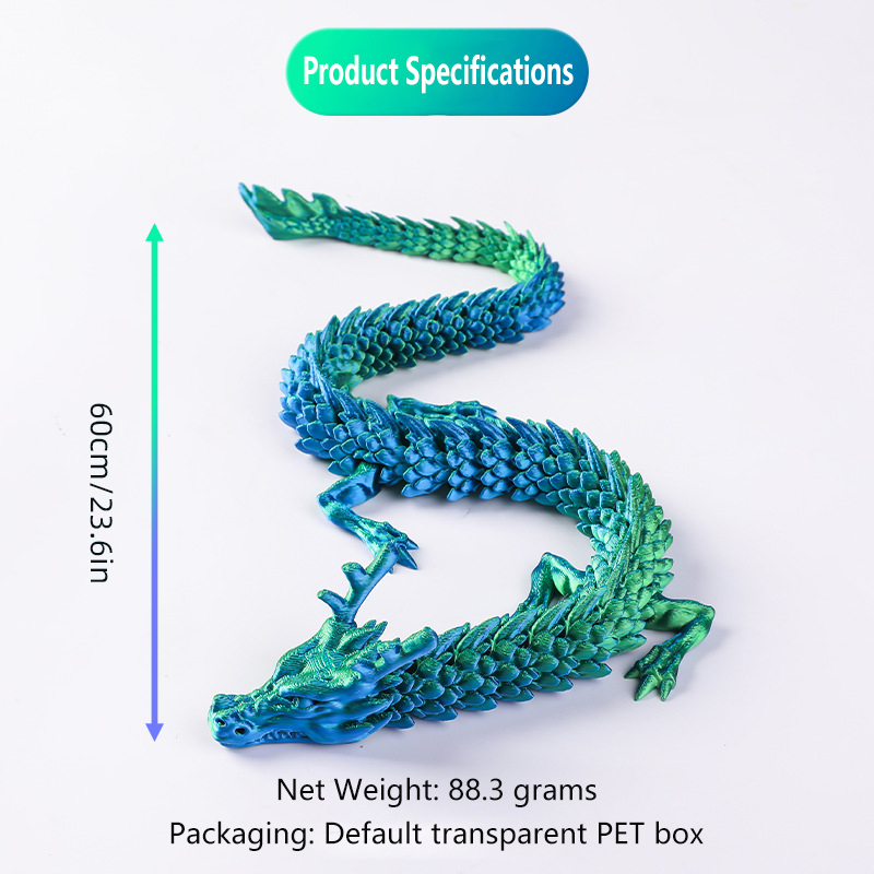 Ornamentos de Dragão Chinês Lo - 3D Printing Joint avaliação e preço