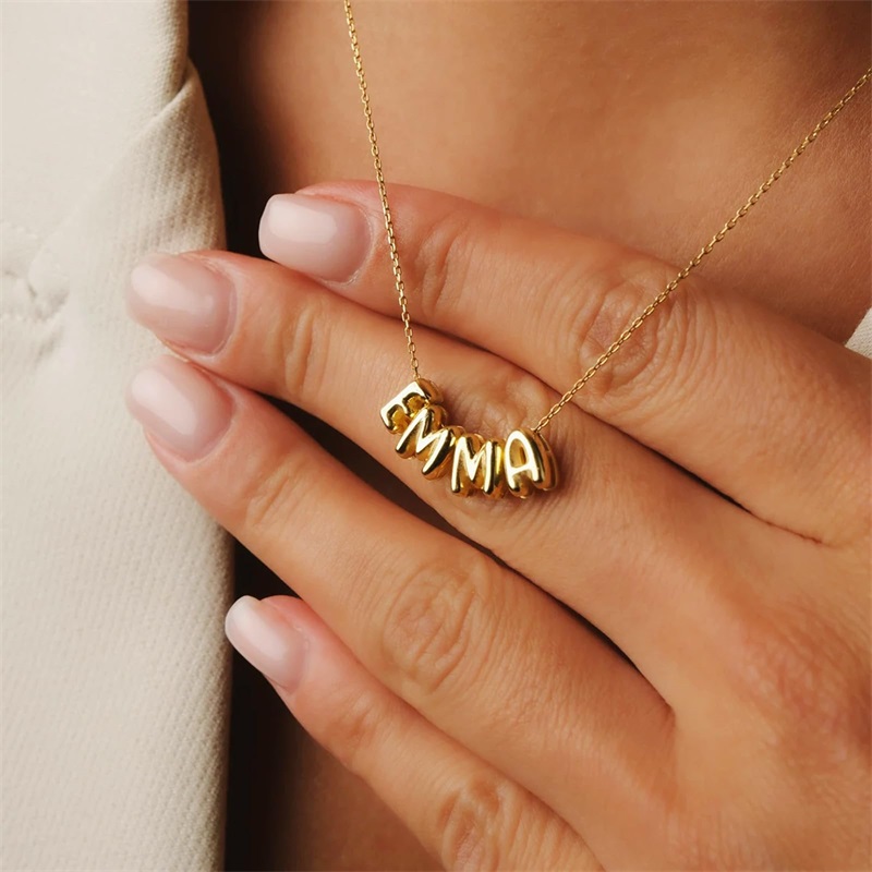 Colares de Letras em Bolha Per - 3D Printing Jewellery avaliação e preço