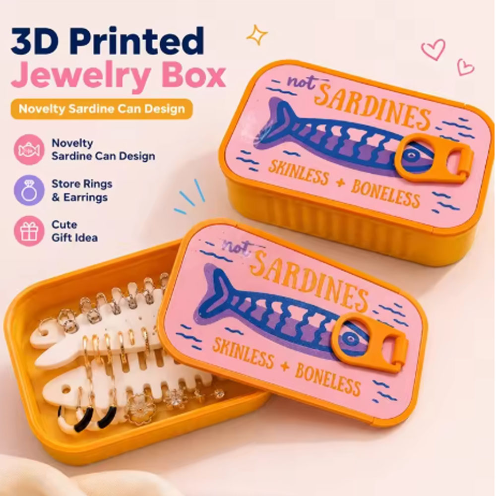 Caixa de Joias em Formato de L - 3D Printing Jewellery avaliação e preço
