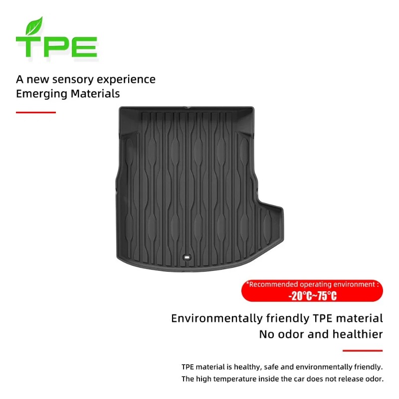 Novo tapete de porta-malas tra - 3D Printing Tpe avaliação e preço