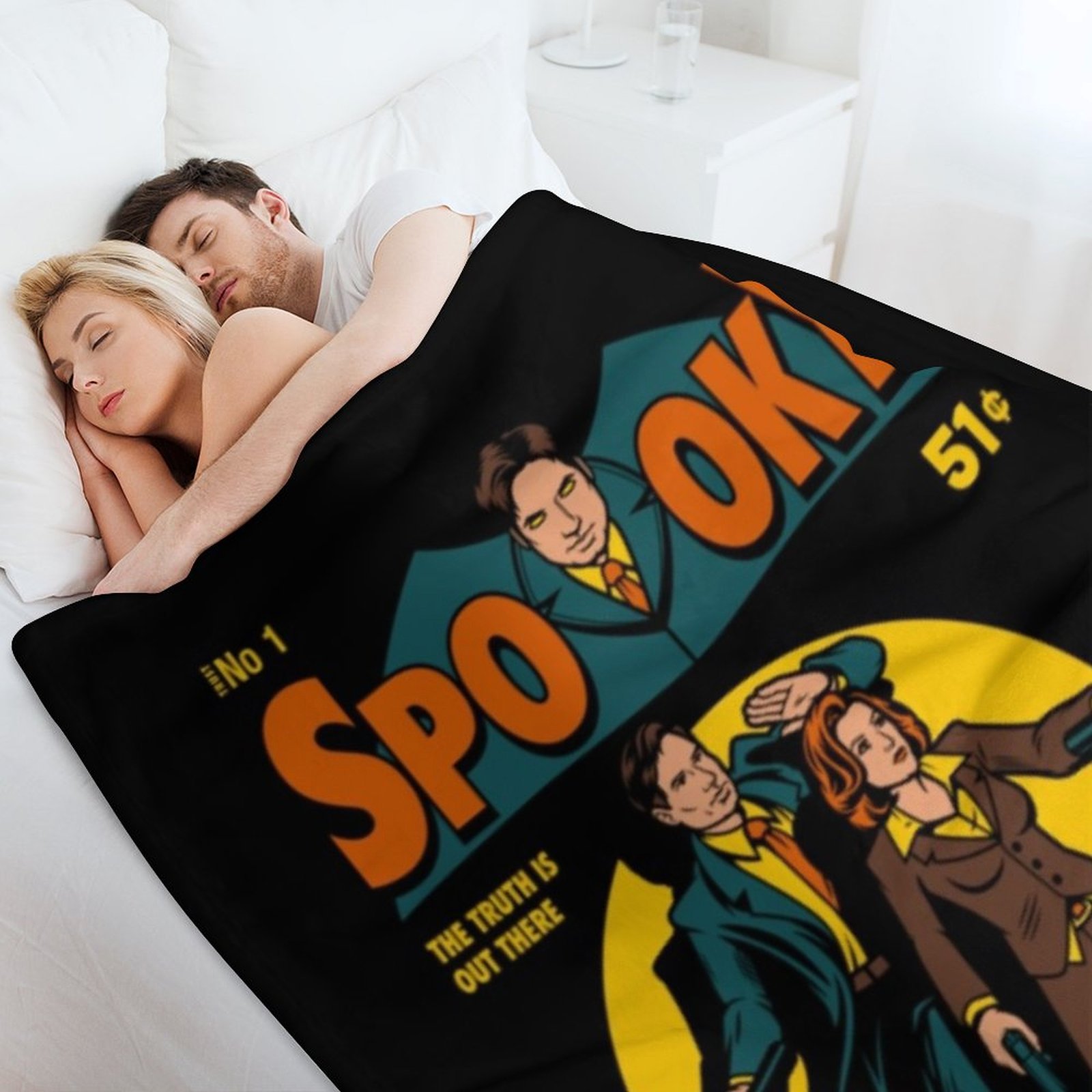 X Files, Spooky Comic Throw Bl - 3D Printing File Free avaliação e preço