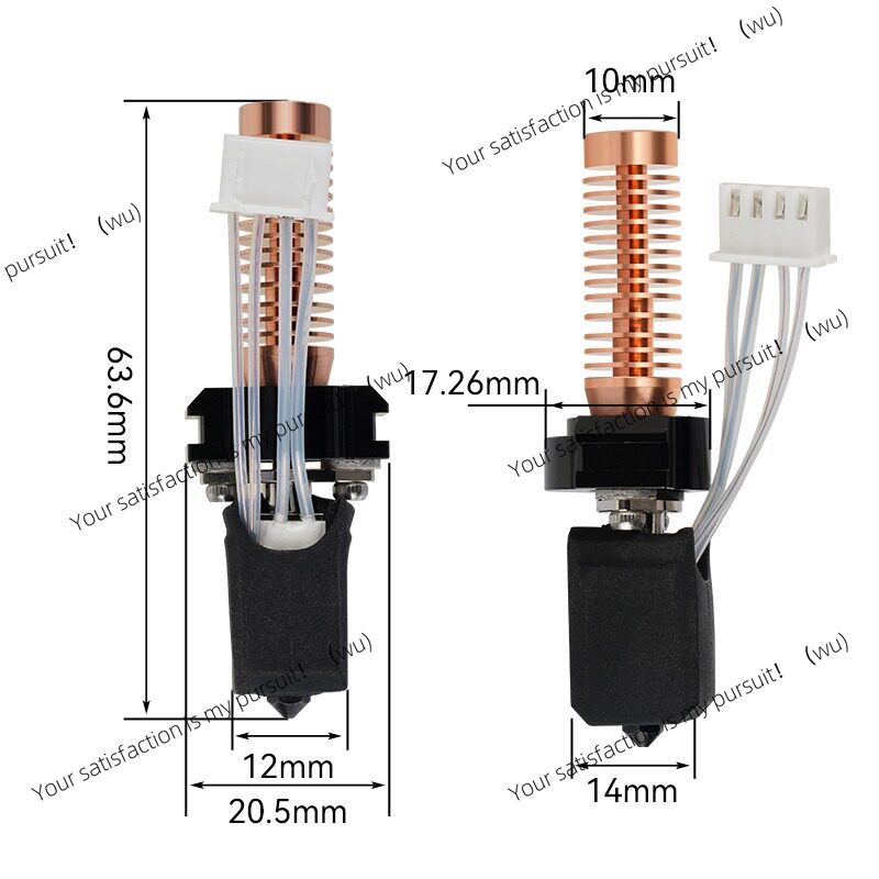 Acessórios de impressão de alt - 3D Printer Hotend Kit avaliação e preço
