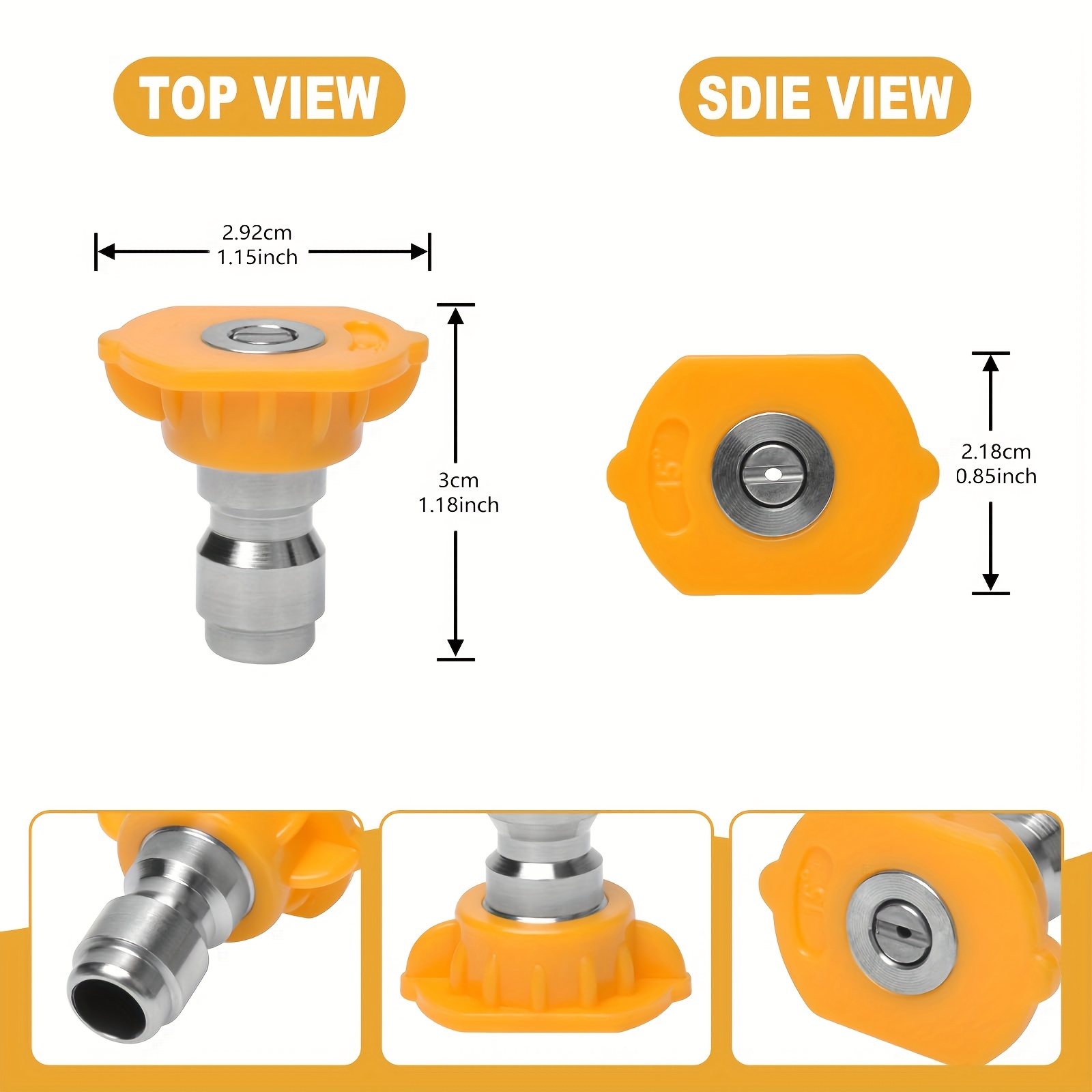 Conjunto de 6 Bicos de Pulveri - Nozzle Cleaning Kit avaliação e preço