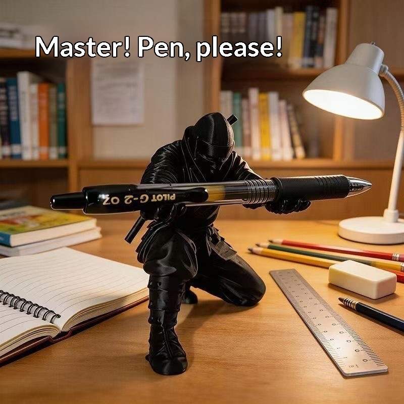 Figurinha Impressa em 3D Ninja - 3D Printing Grip avaliação e preço