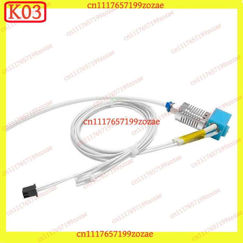 k03 Novo Kit Hotend Kobra Go T - 3D Printer Hotend Kit avaliação e preço