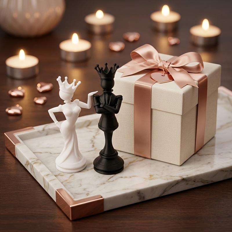Estátuas de Casal Rei e Rainha - 3D Printing Cafe avaliação e preço