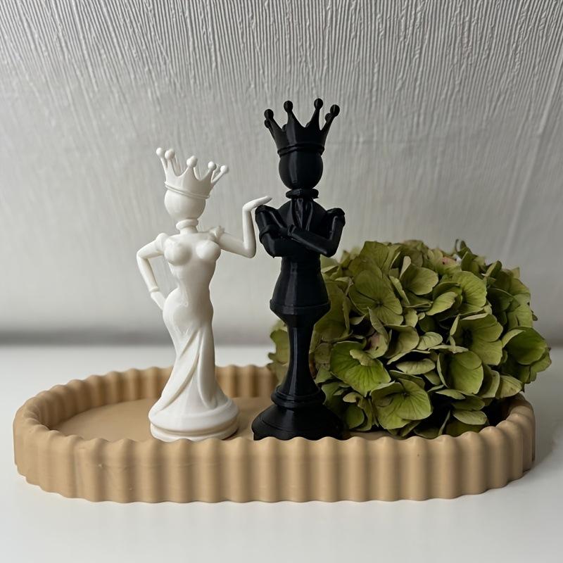 Estátuas de Casal Rei e Rainha - 3D Printing Cafe avaliação e preço