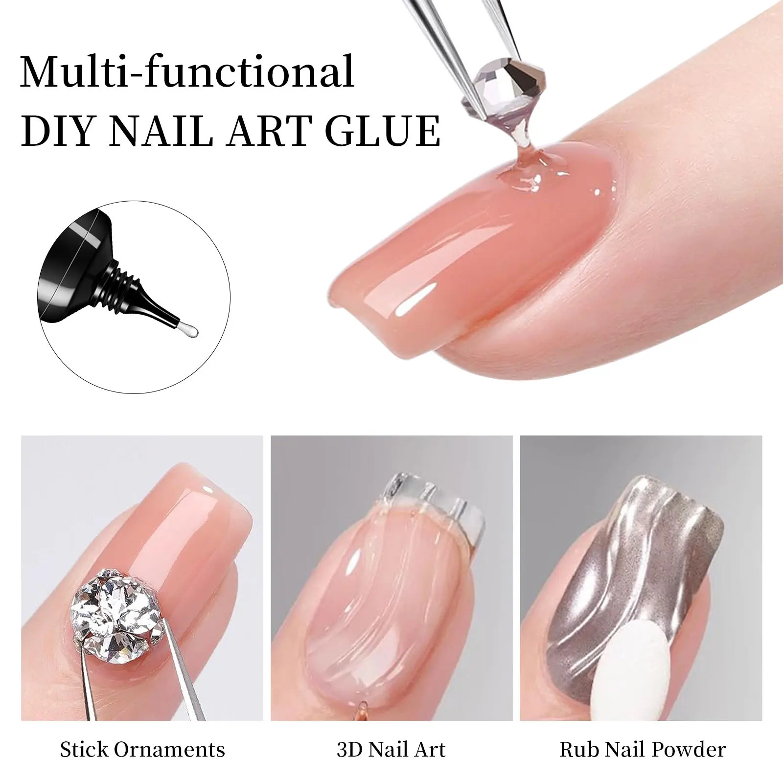 Prego strass cola gel para dec - 3D Printing Jewellery avaliação e preço