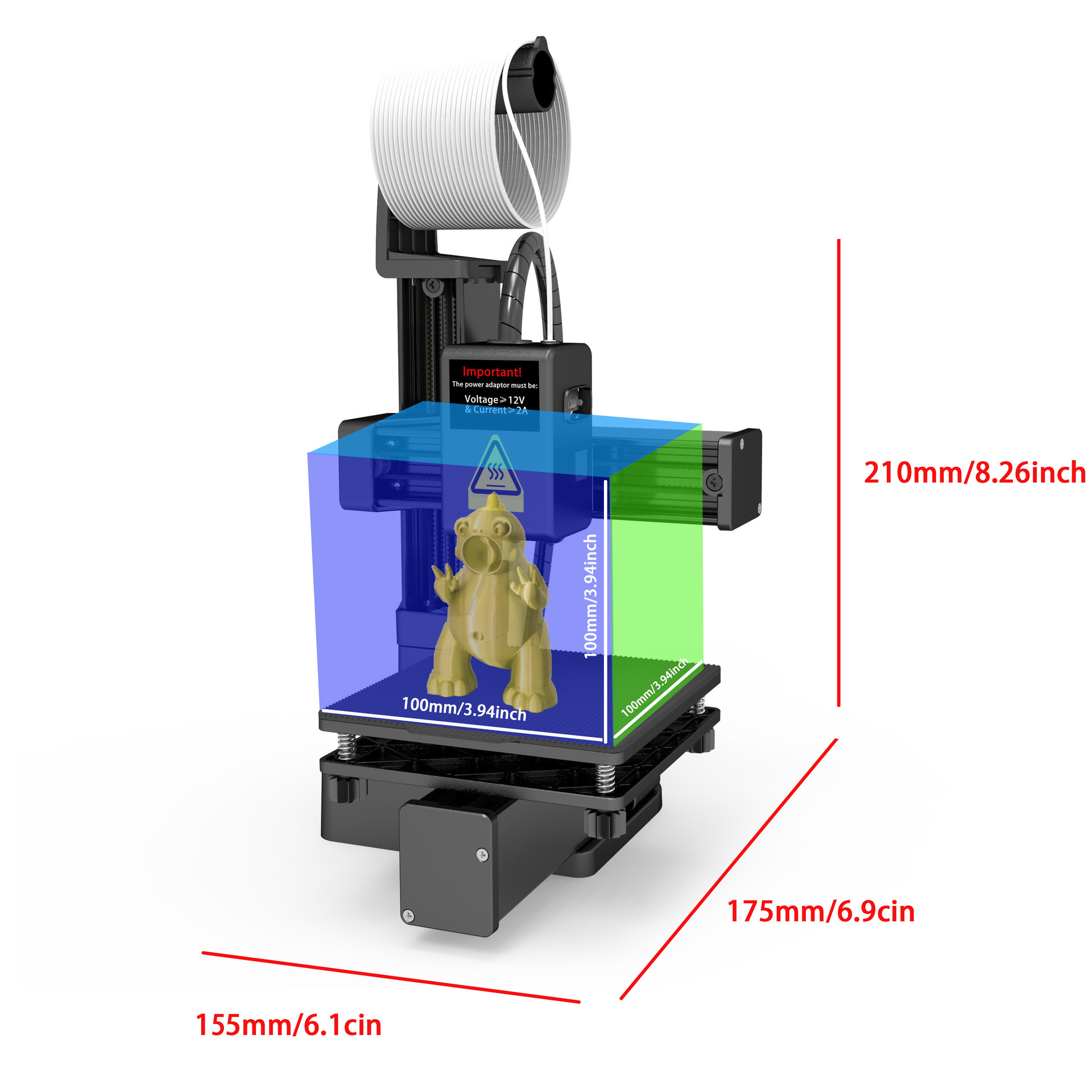 Impressora 3D K10 de Nível Bás - 3D Printing Design Software avaliação e preço