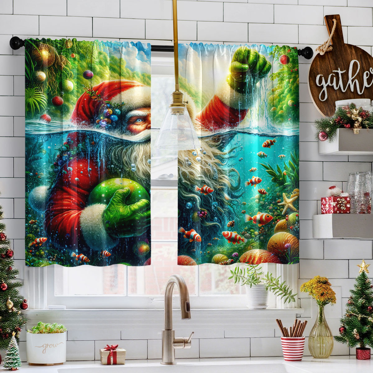Cortinas Curtas de Natal VIKAM - 3D Printing Cafe avaliação e preço
